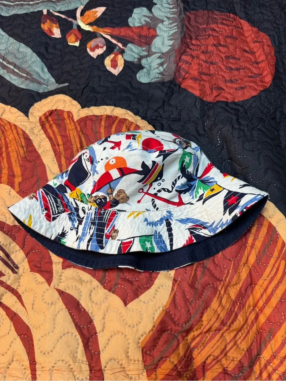 Polo Ralph Lauren Polo Bear Reversible Bucket Hat